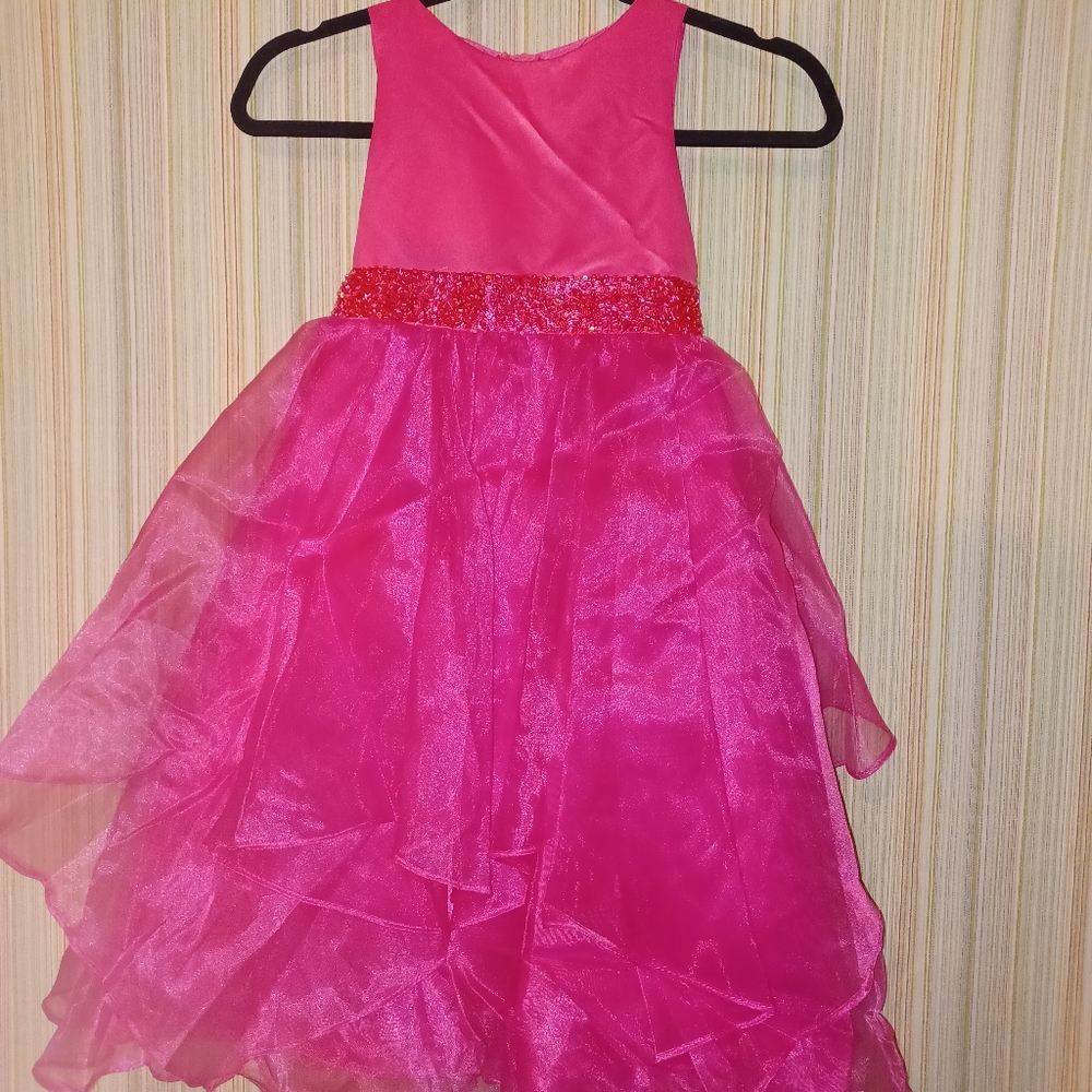 CHICBABY PINK FLOWY DRESS SIZE 4